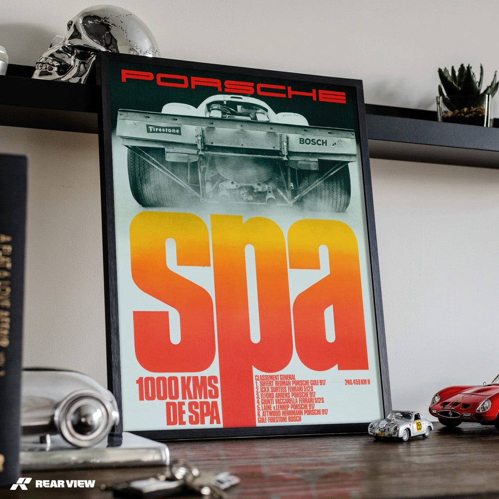 917 - 1000-km-Rennen von Spa, Druck