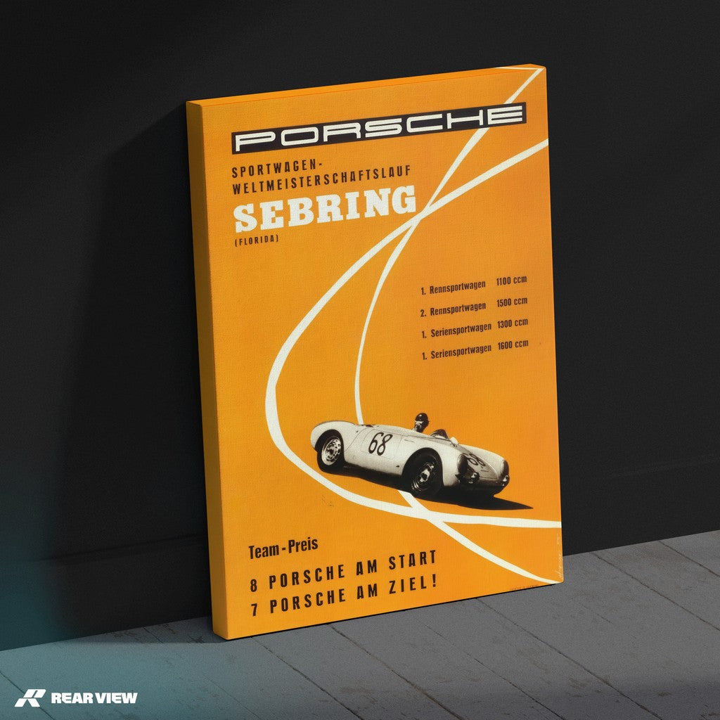 Sebring Race - Vintage Race Poster