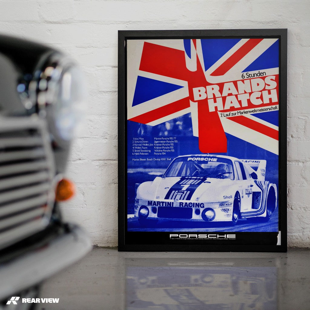935 - Brands Hatch World Sports Car Champions 1977 Poster