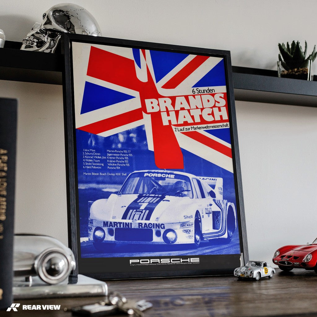 935 - Brands Hatch World Sports Car Champions 1977 Poster