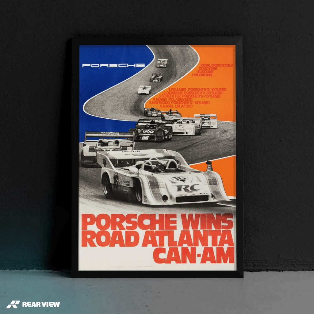 917 - Road Atlanta Can-Am 1973 Poster
