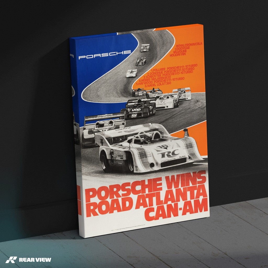 917 - Road Atlanta Can-Am 1973 Poster