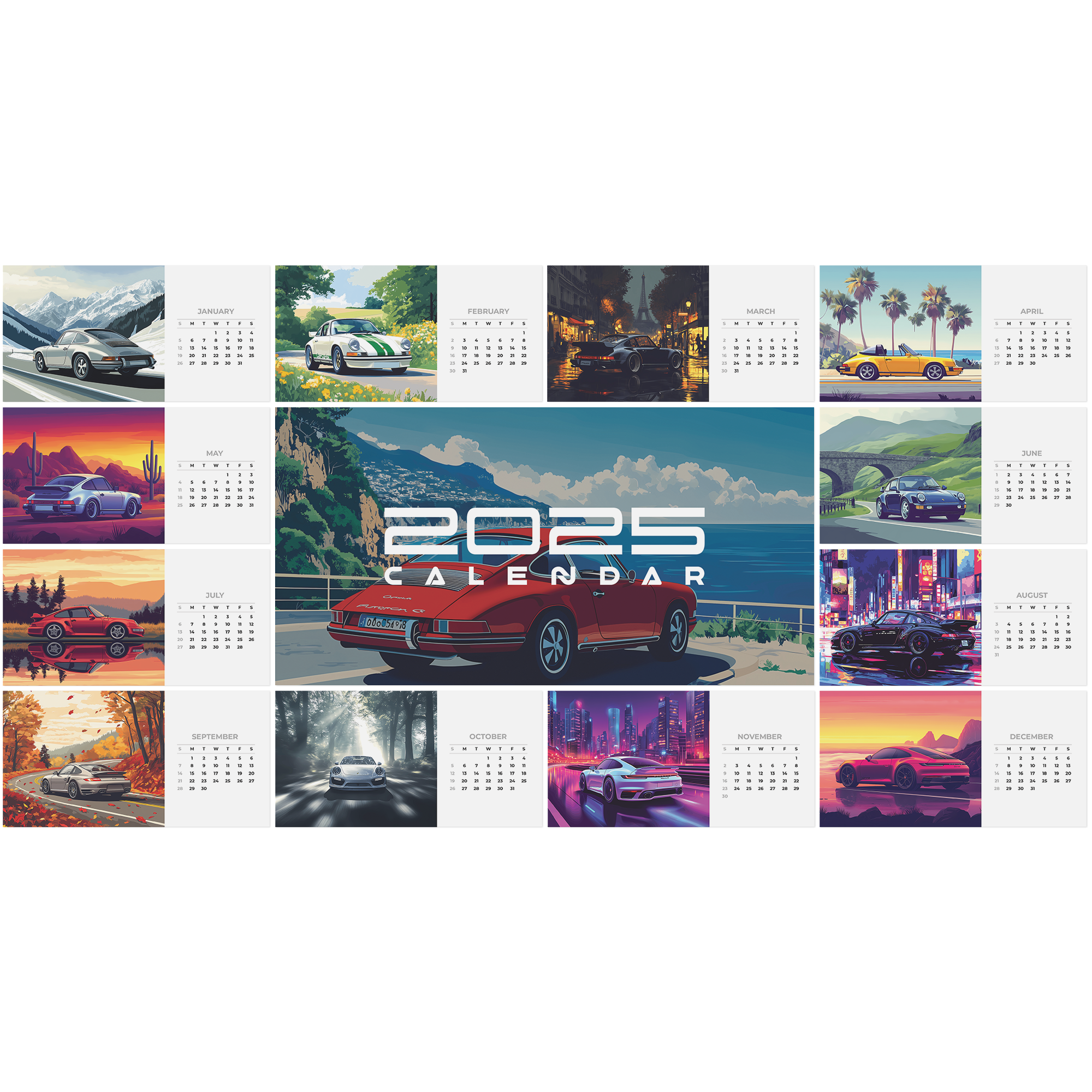 Porsche_Dreams_-_2025_Calendar_All_Months_Mockup.png
