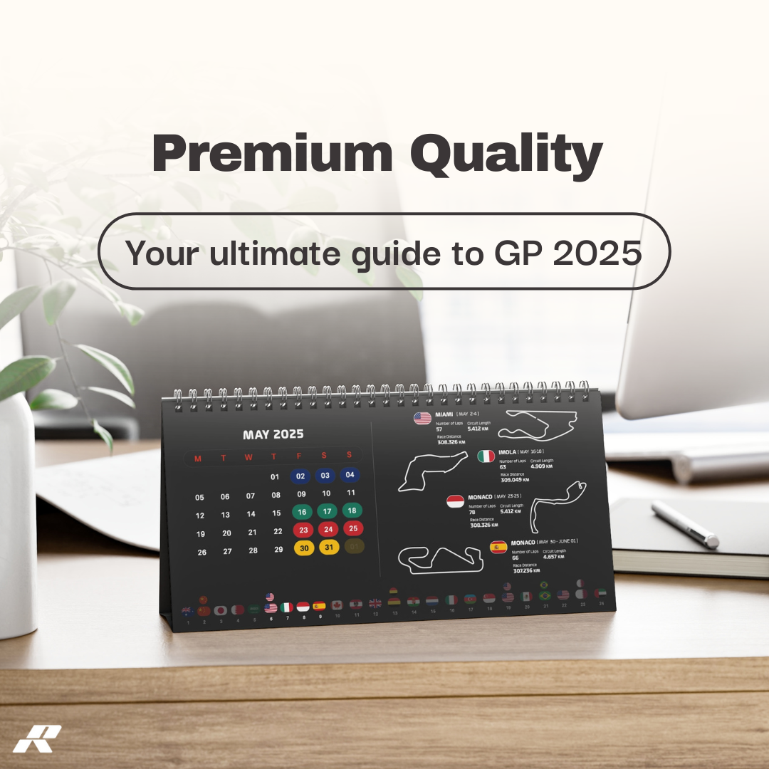 Race Season - GP Desk Calendar