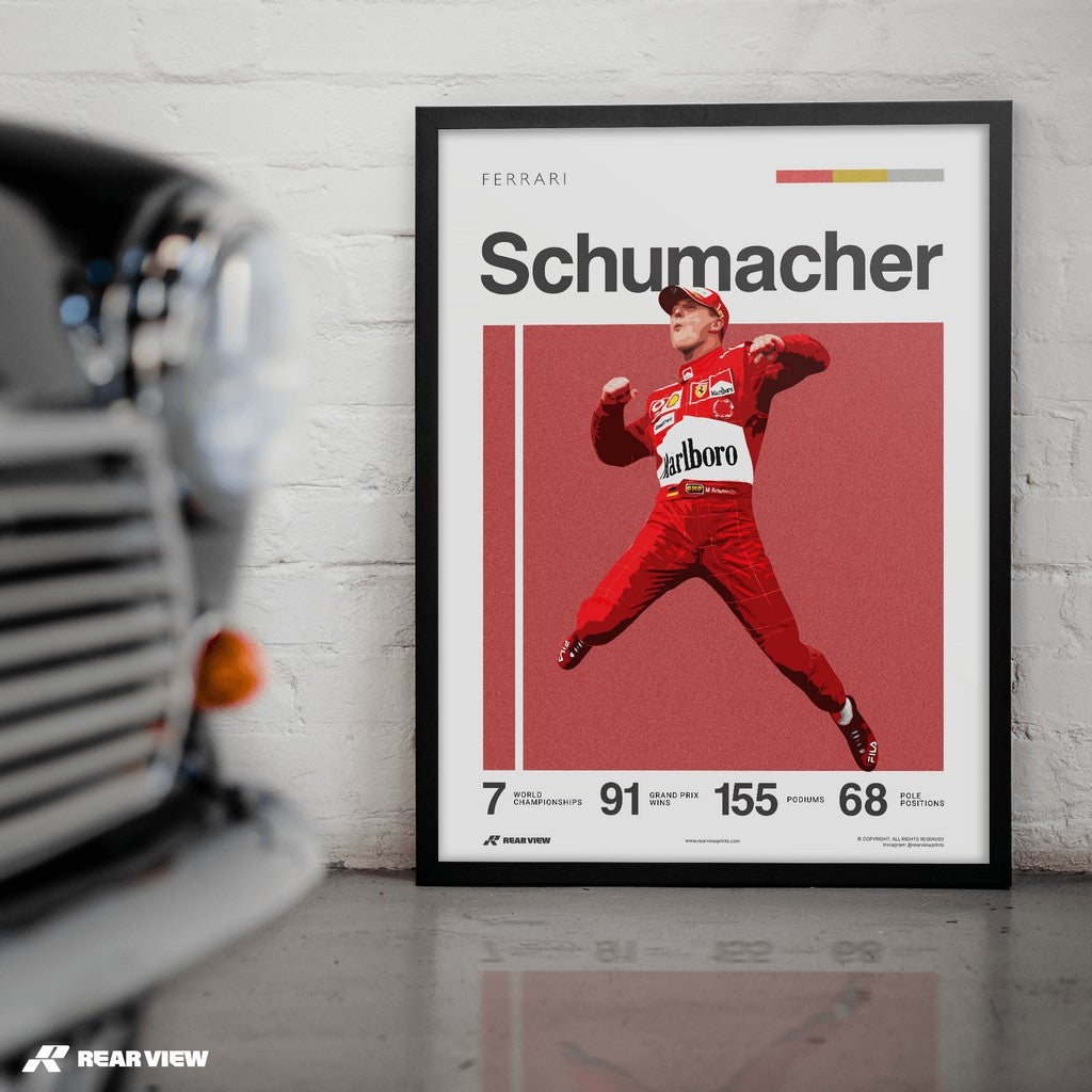 Der Bauplan der Geschwindigkeit – Silverstone Track Kunstdruck