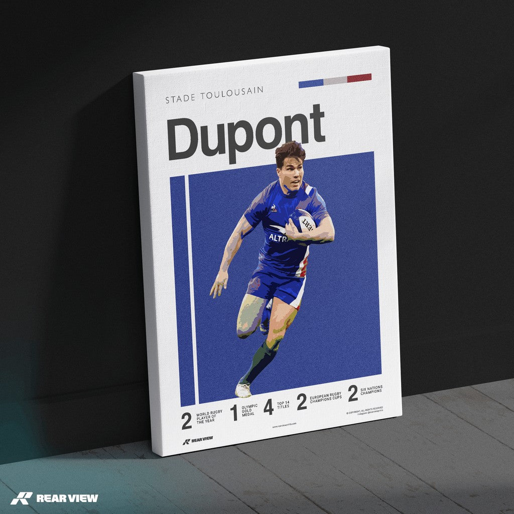 Toulouse Scrumhalf - Dupont Art Print