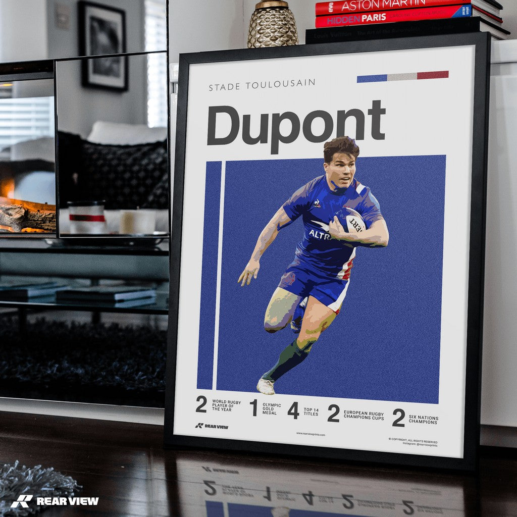 Toulouse Scrumhalf - Dupont Art Print