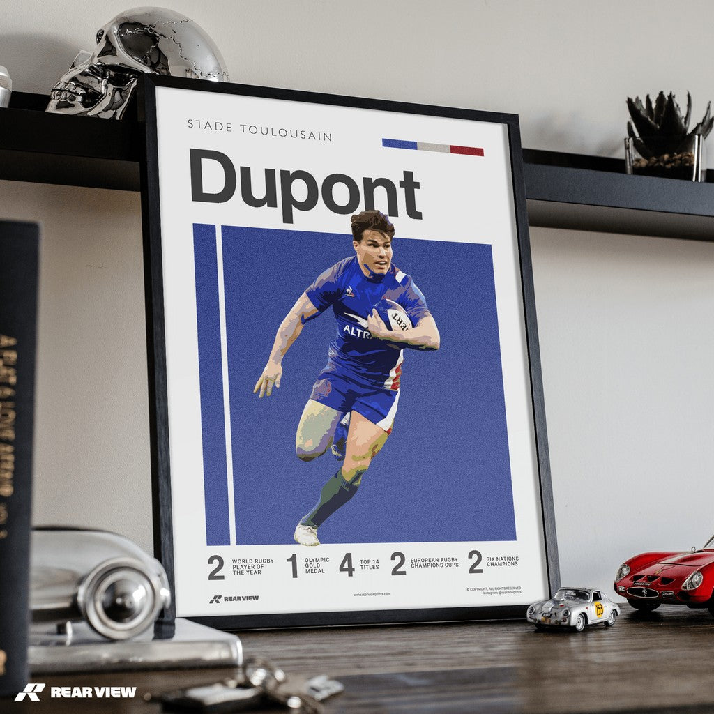 Toulouse Scrumhalf - Dupont Art Print