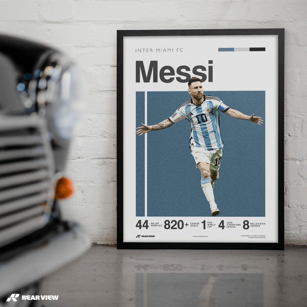 Rosario Playmaker - Messi Art Print