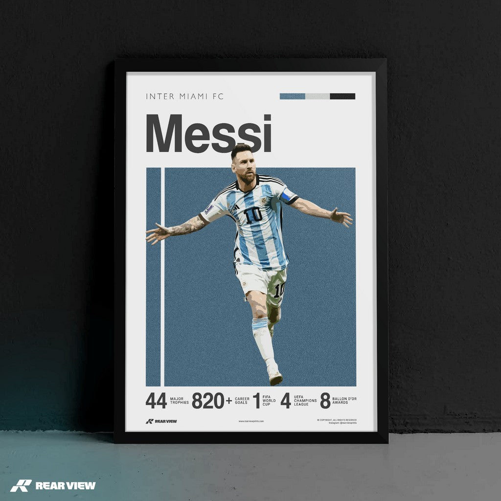 Rosario Playmaker - Messi Art Print