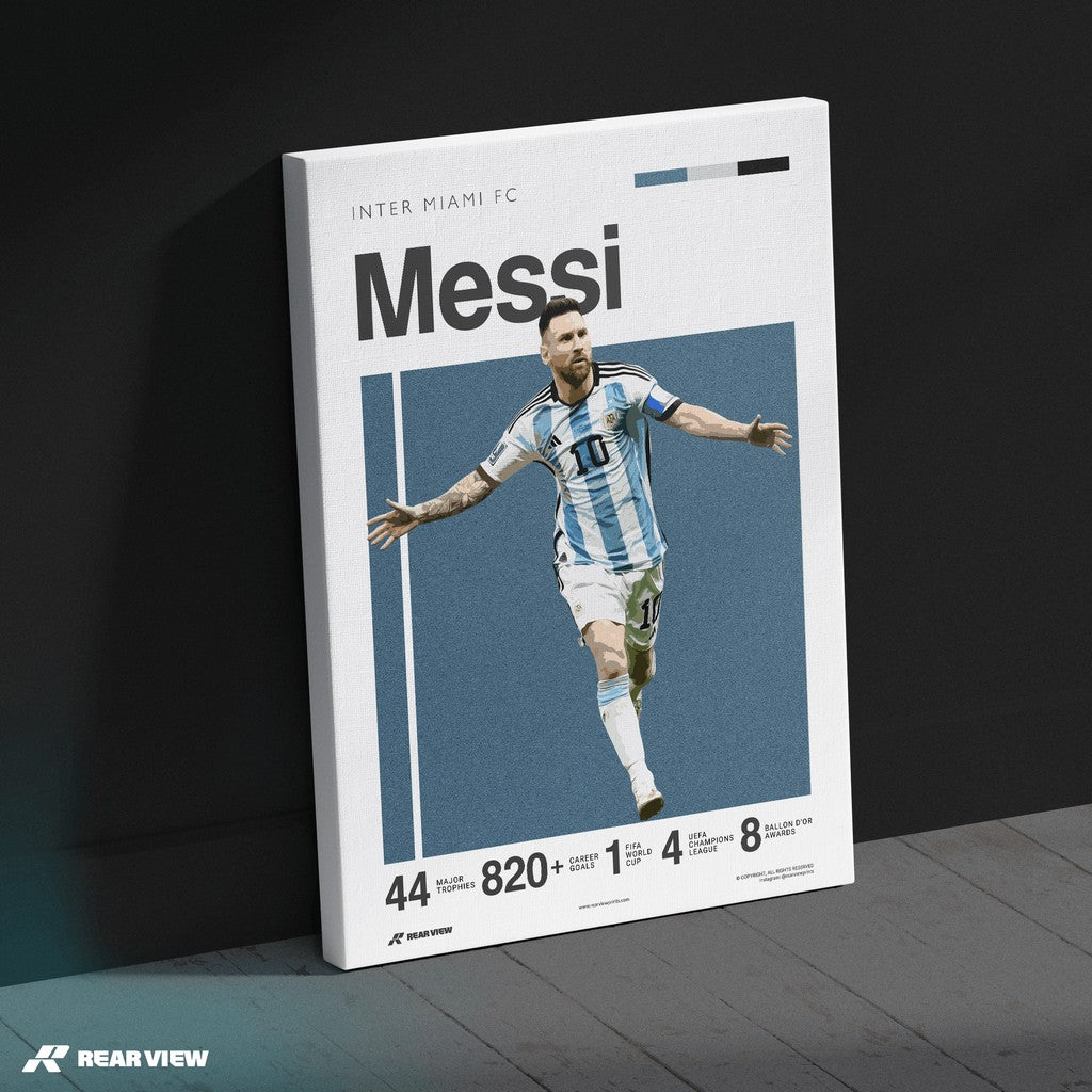 Rosario Playmaker - Messi Art Print