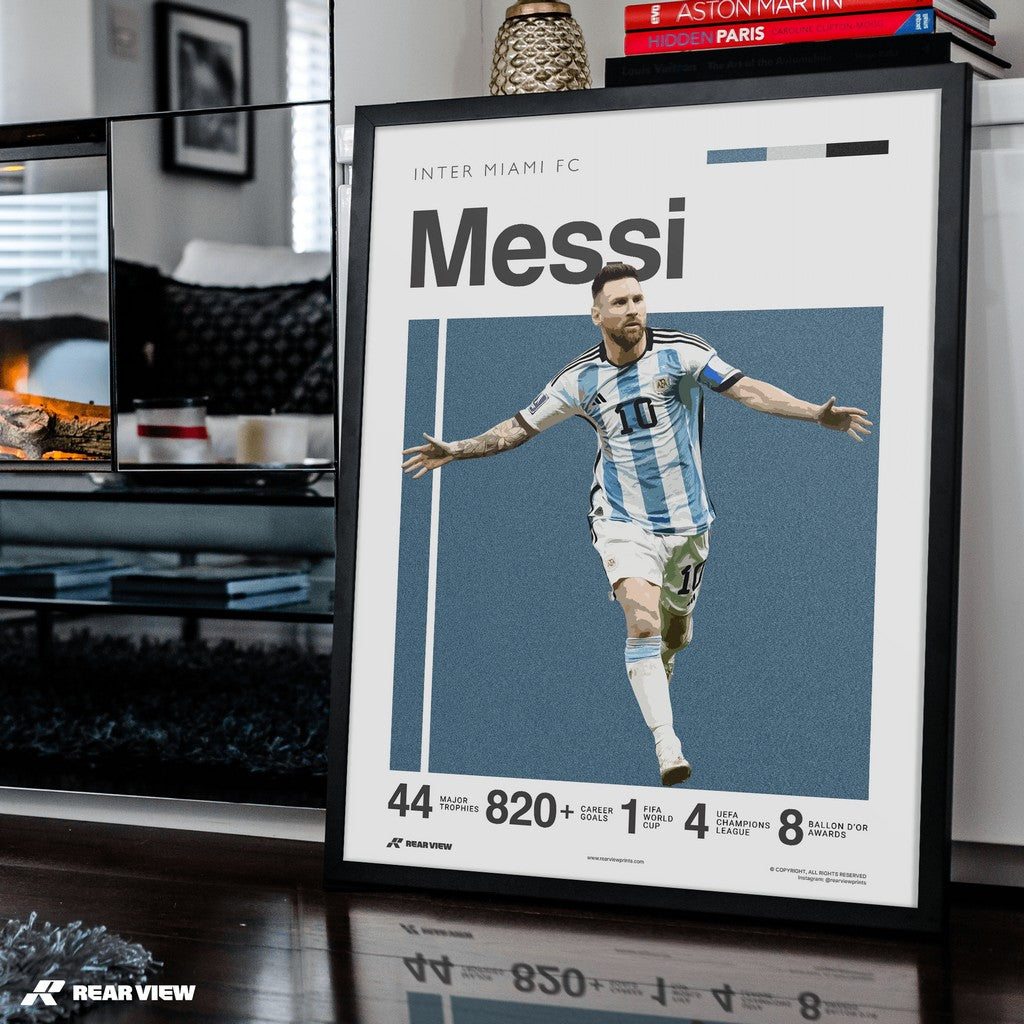 Rosario Playmaker - Messi Art Print