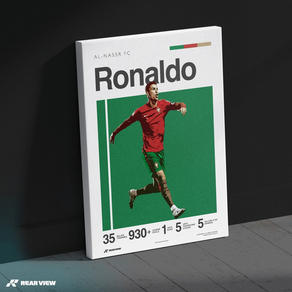 Goal Machine – Ronaldo Art Print