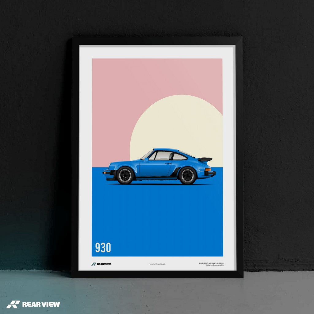 Turbolader-Klasse - 911 930 Turbo Kunstdruck