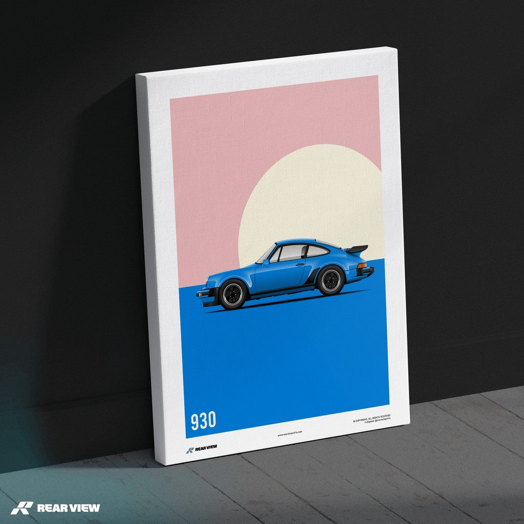 Turbolader-Klasse - 911 930 Turbo Kunstdruck