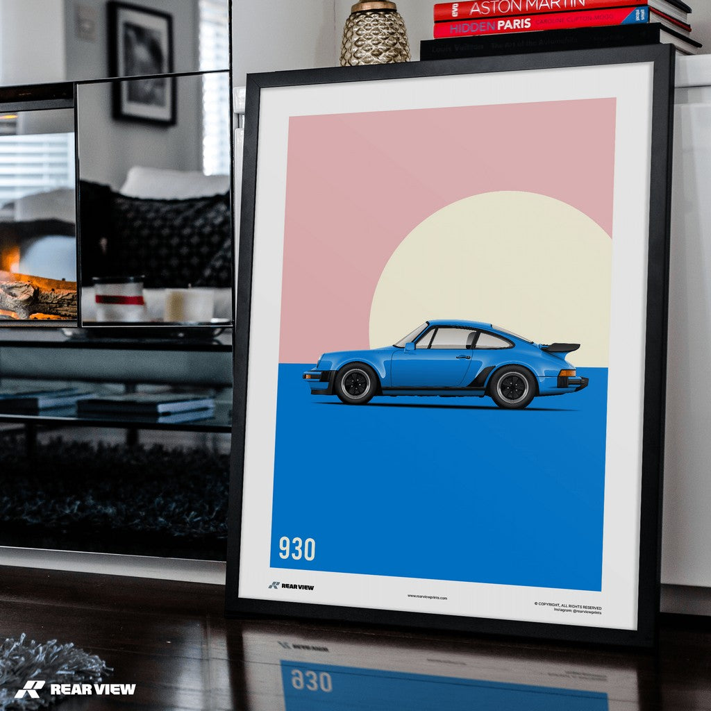 Turbolader-Klasse - 911 930 Turbo Kunstdruck