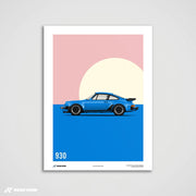 Turbolader-Klasse - 911 930 Turbo Kunstdruck