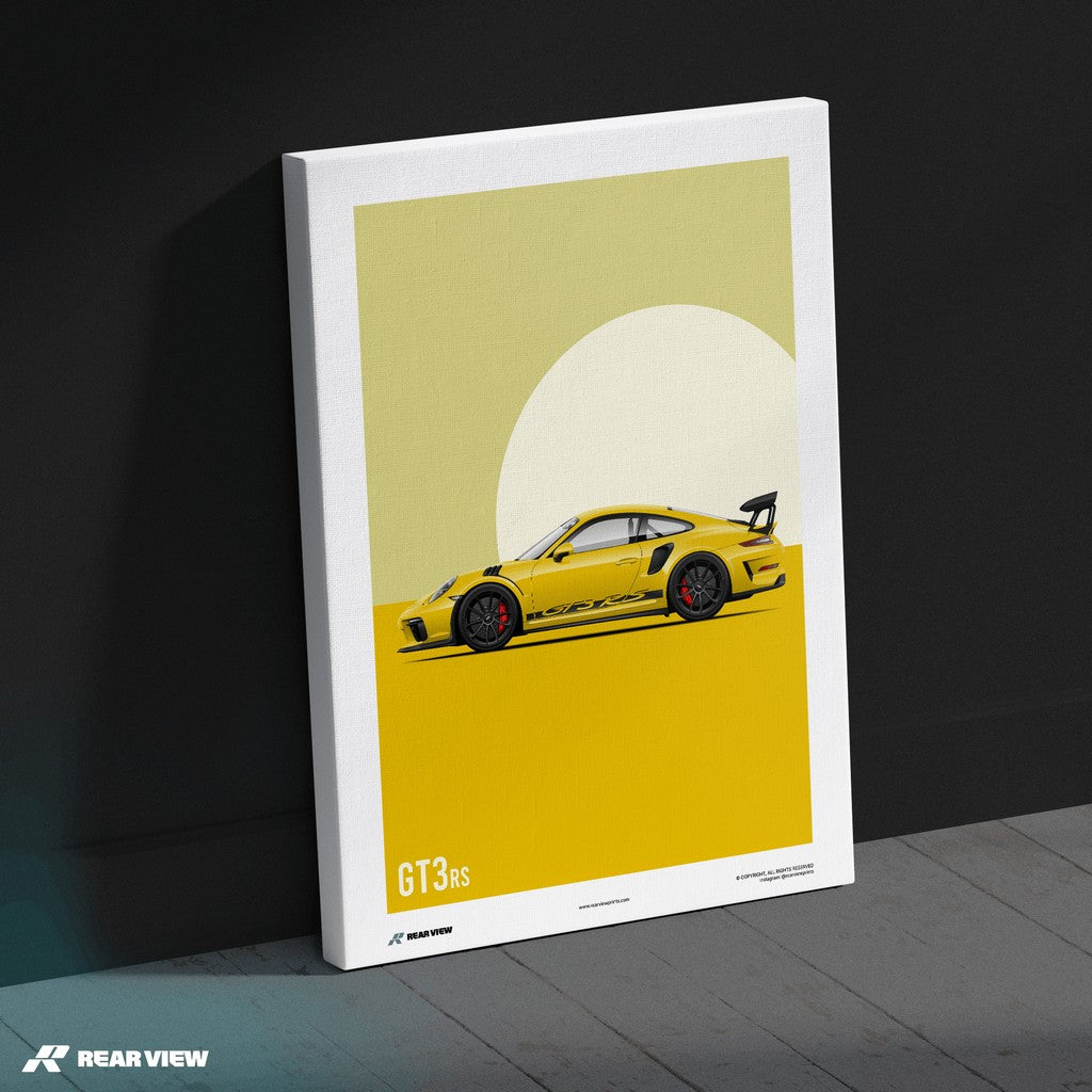 Hochleistungs-Oldtimer - 911 GT3 Kunstdruck