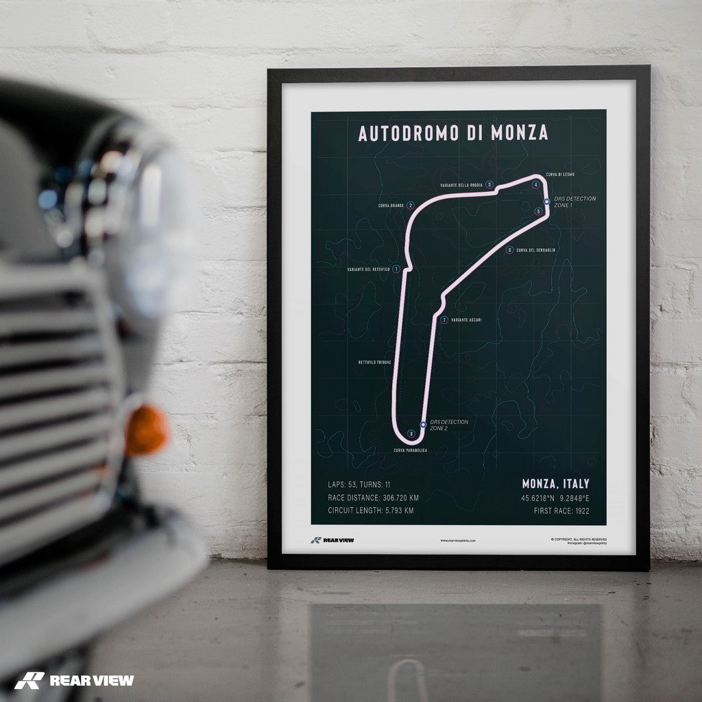 Temple of Speed - Monza Art Print