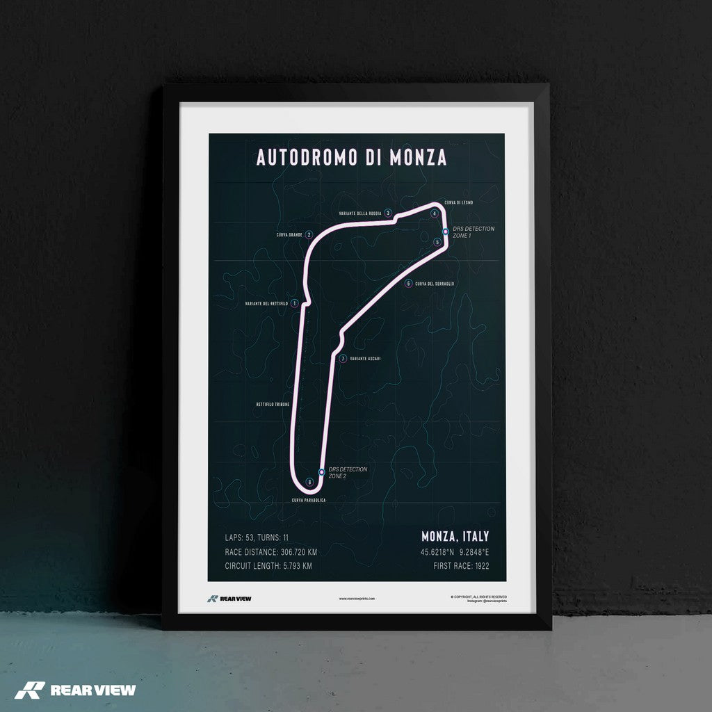 Temple of Speed - Monza Art Print