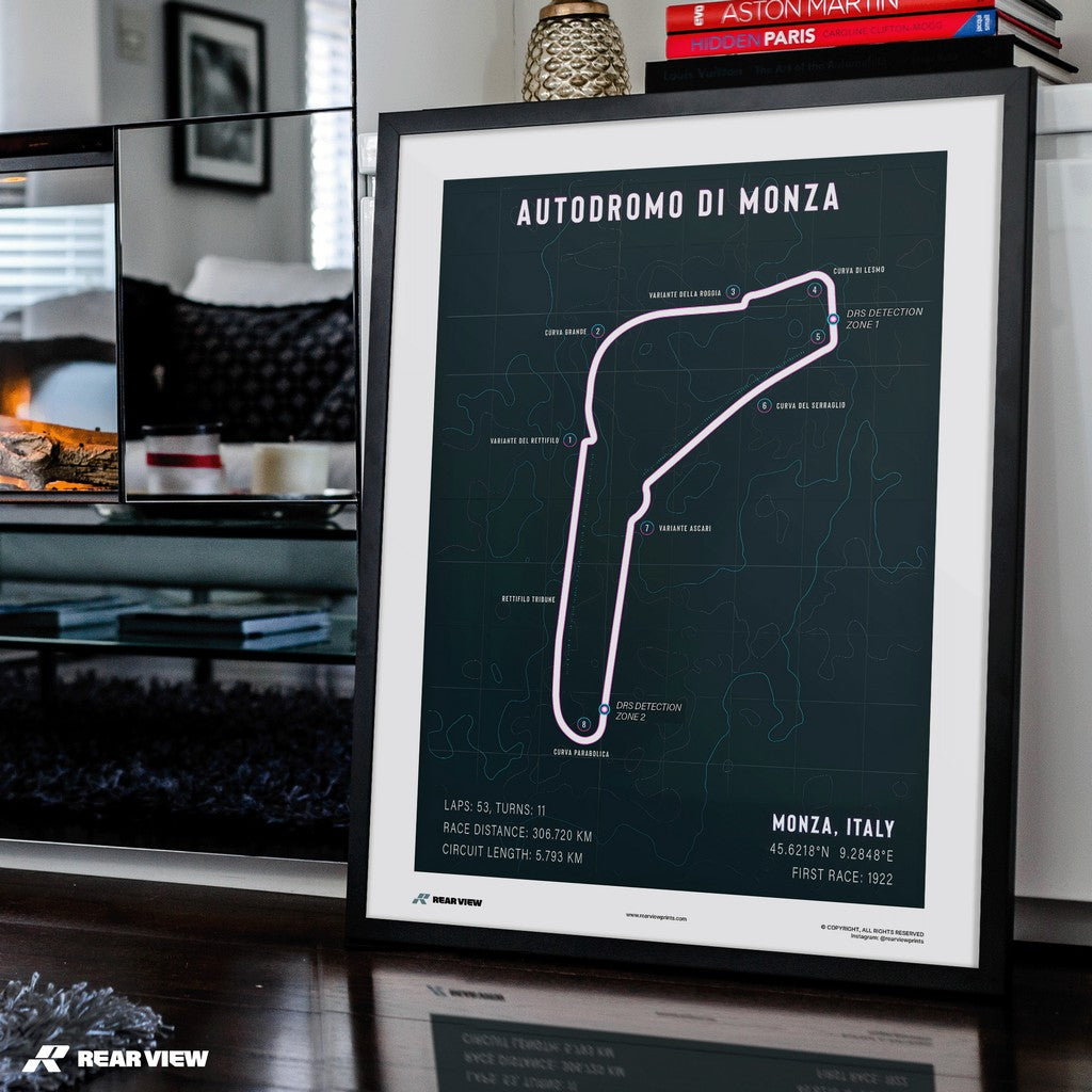 Temple of Speed - Monza Art Print