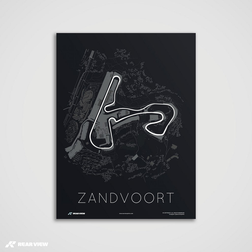 House of Orange - Zandvoort Track Art Print