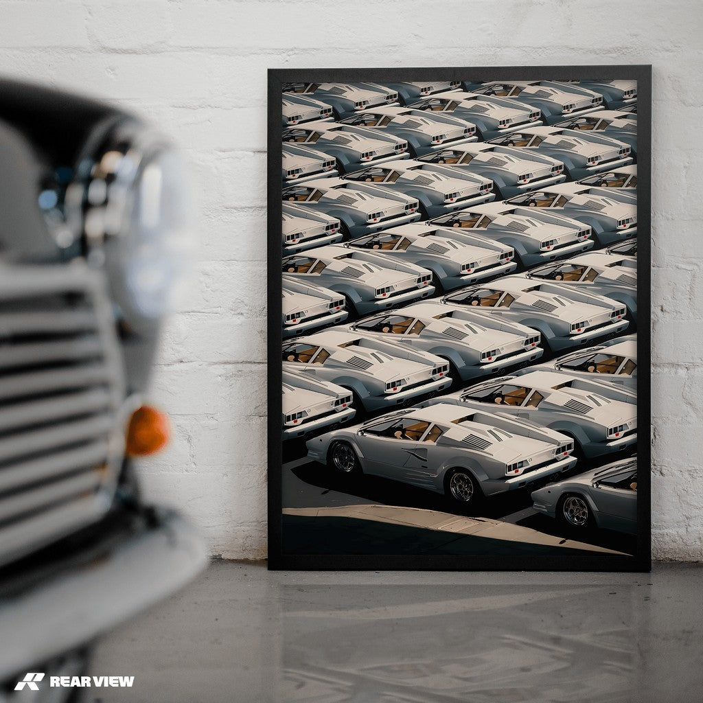 Endless Icons - Countach Art Print