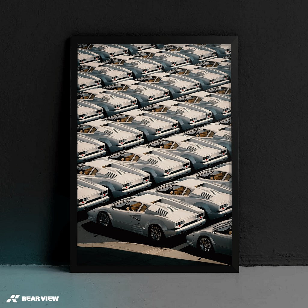 Endless Icons - Countach Art Print