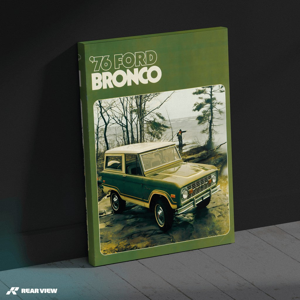 Off-Road Legend - Bronco Art Print