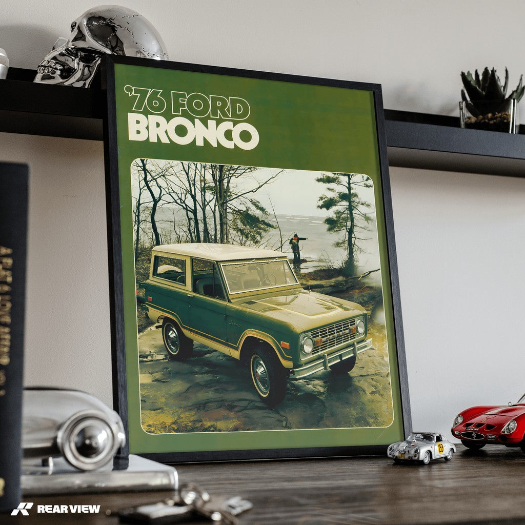 Off-Road Legend - Bronco Art Print