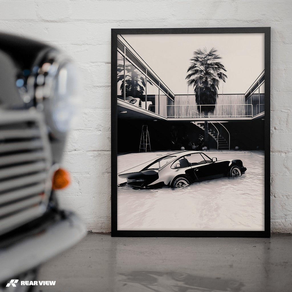 Deep End Drive - 911 Art Print