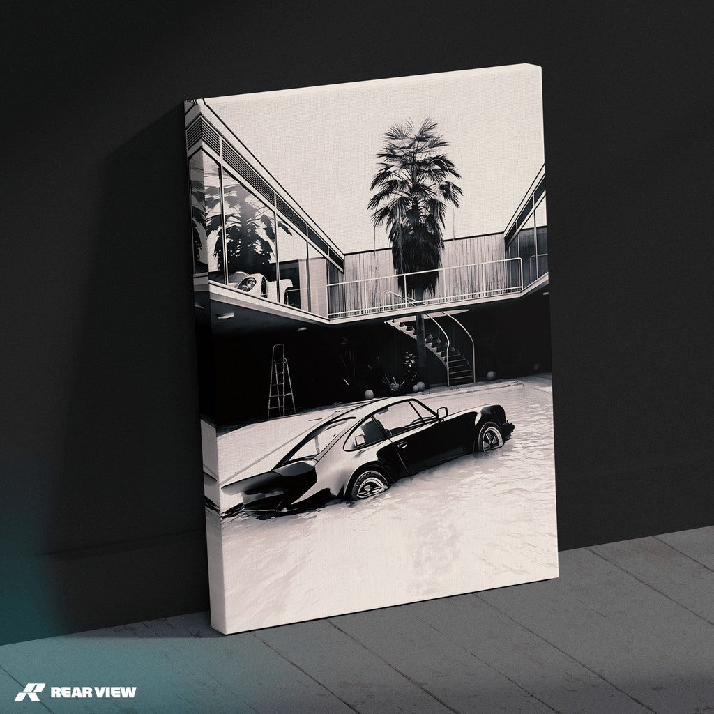 Deep End Drive - 911 Art Print