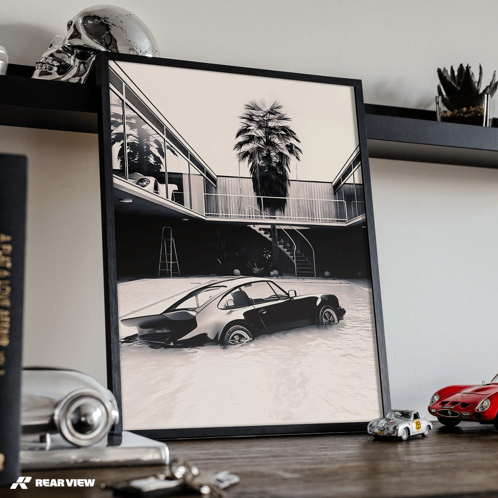 Deep End Drive - 911 Art Print