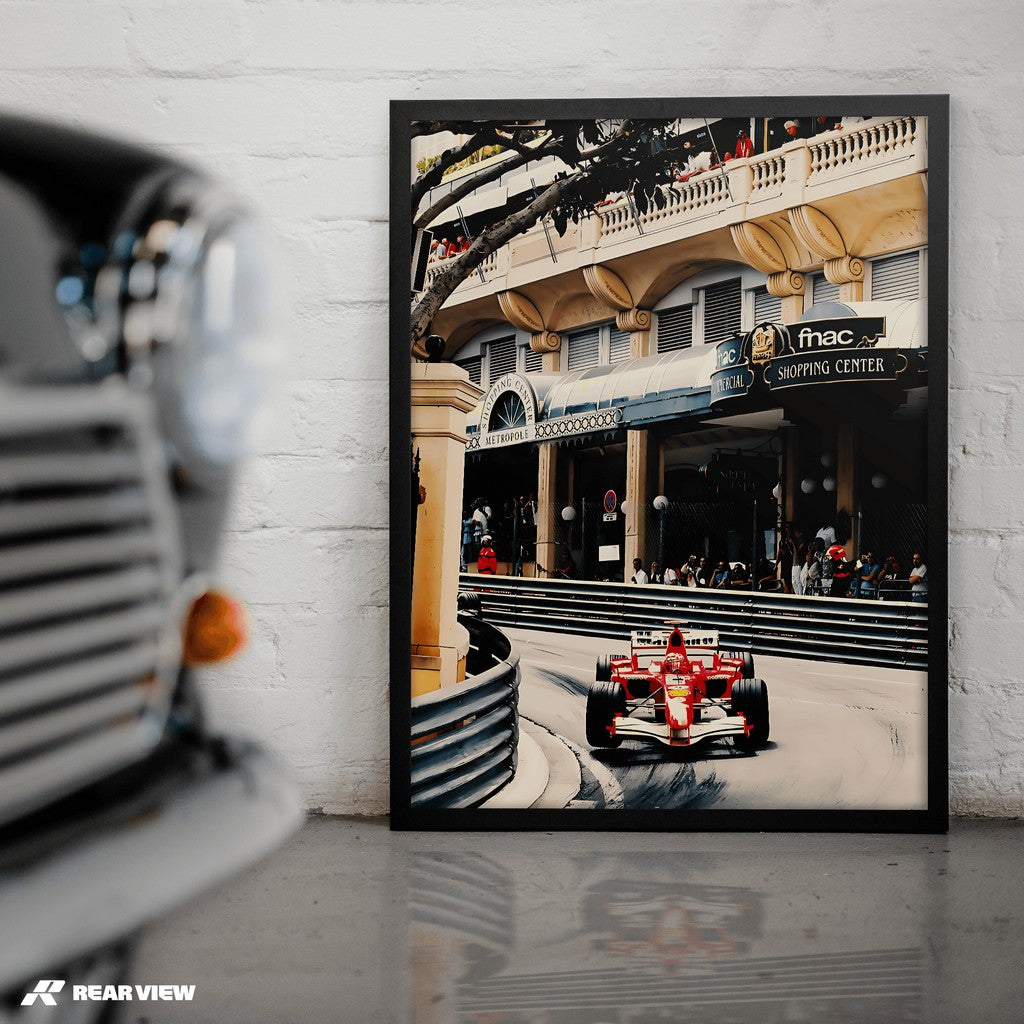 Monaco Rush - GP Art Print