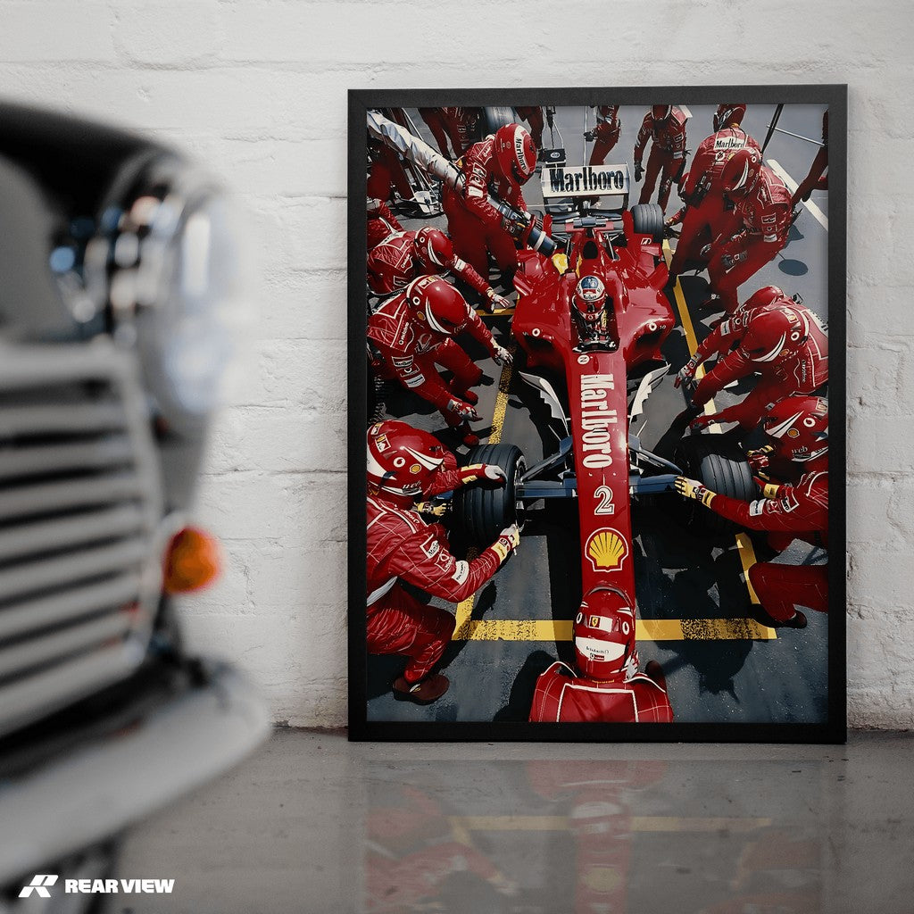 Pitstop Power - GP Art Print