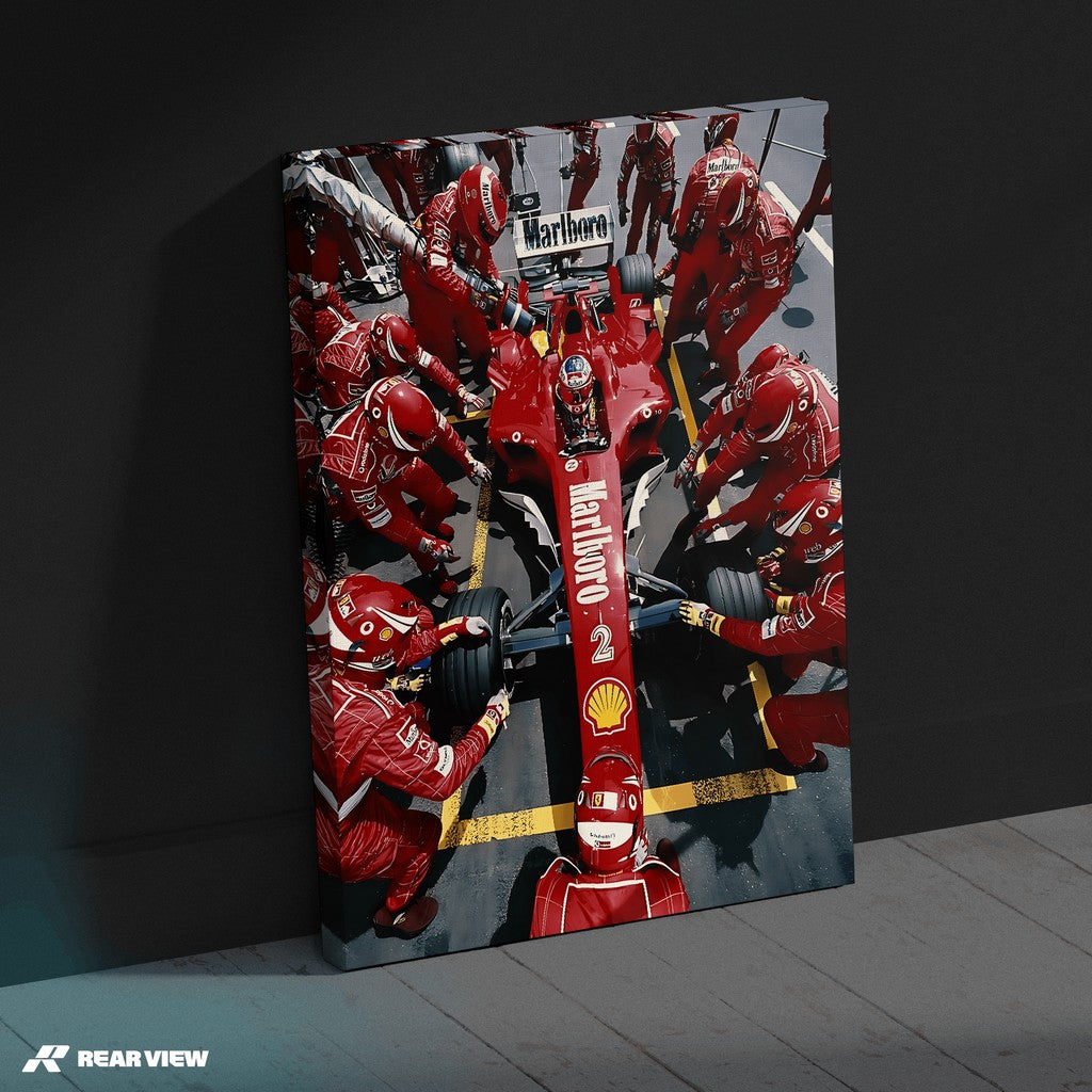Pitstop Power - GP Art Print