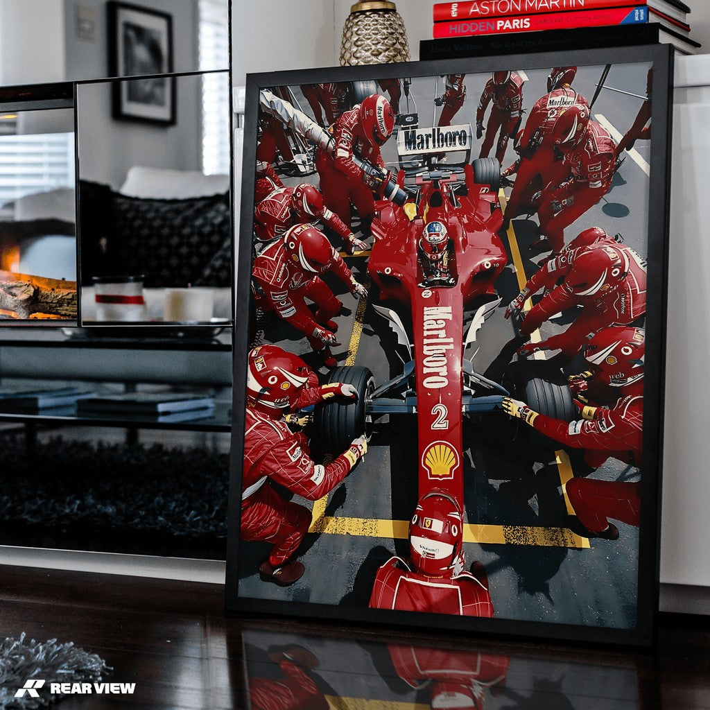 Pitstop Power - GP Art Print