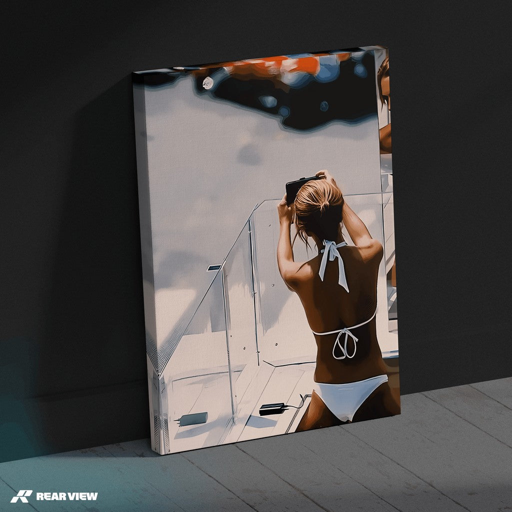 Sunlit Snapshot – Yacht Life Art Print