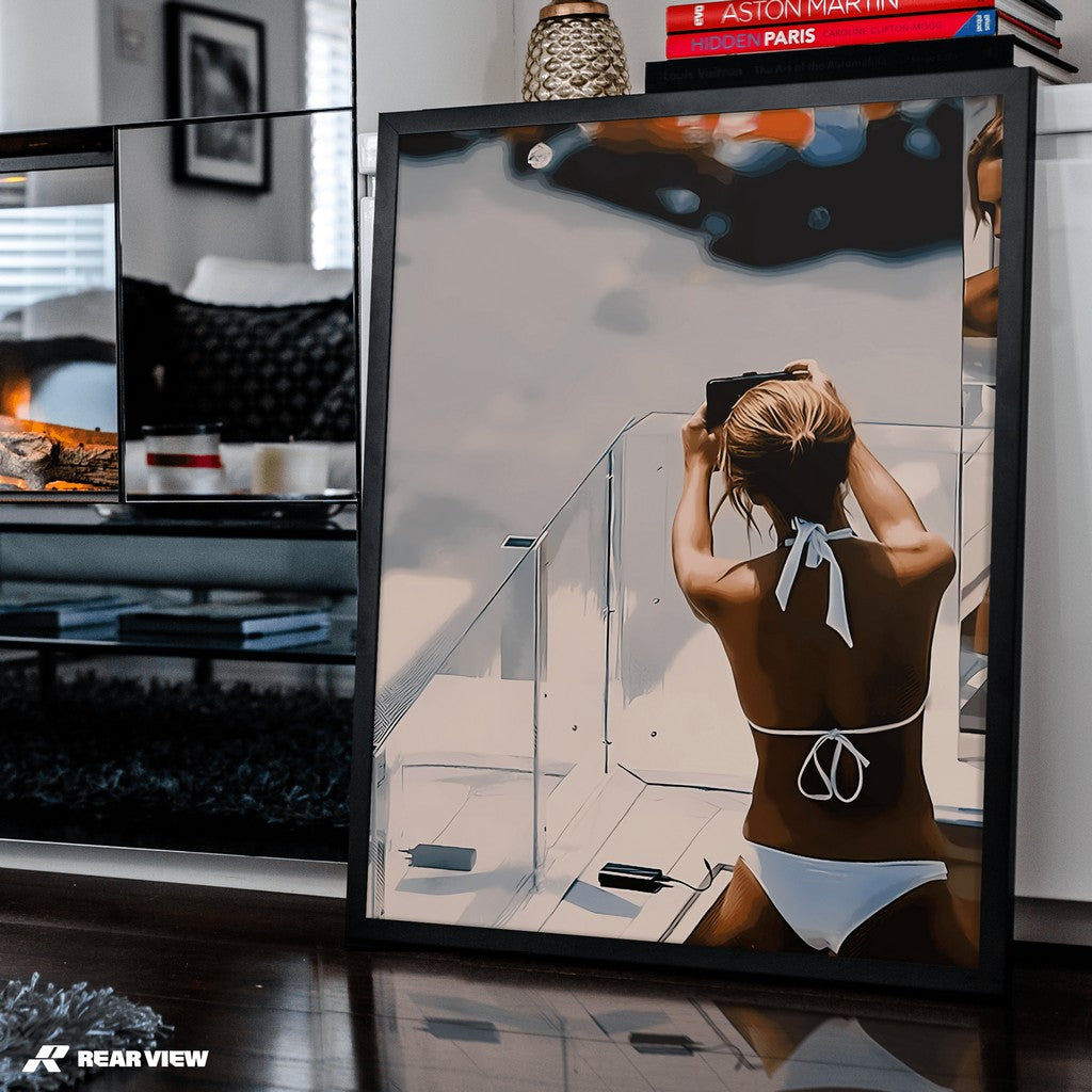 Sunlit Snapshot – Yacht Life Art Print