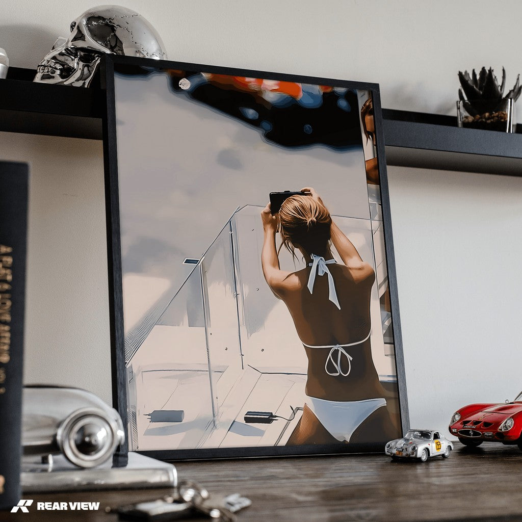 Sunlit Snapshot – Yacht Life Art Print