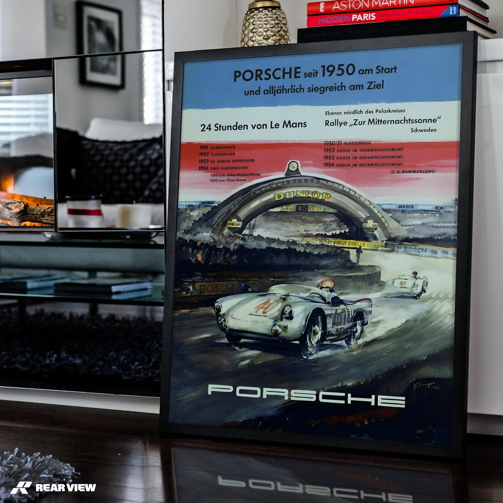 Silver Streaks - Le Mans Art Print
