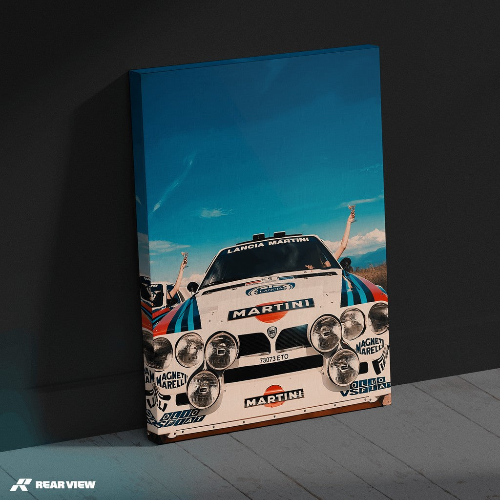 Cheers in Gear - Martini Legends Art Print