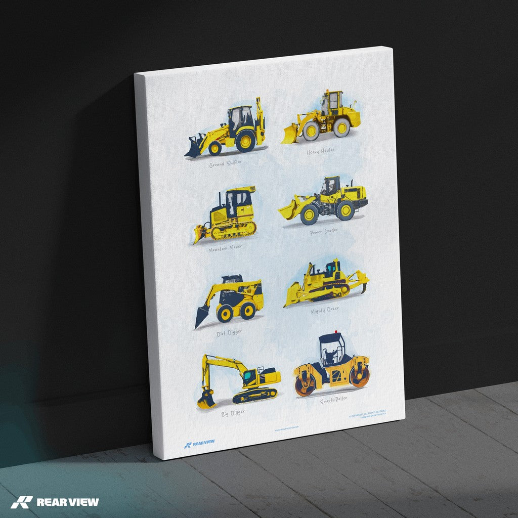 Heavy Hitters – Watercolour Art Print