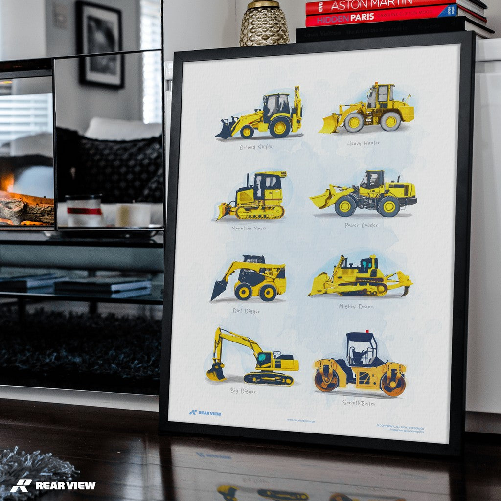 Heavy Hitters – Watercolour Art Print