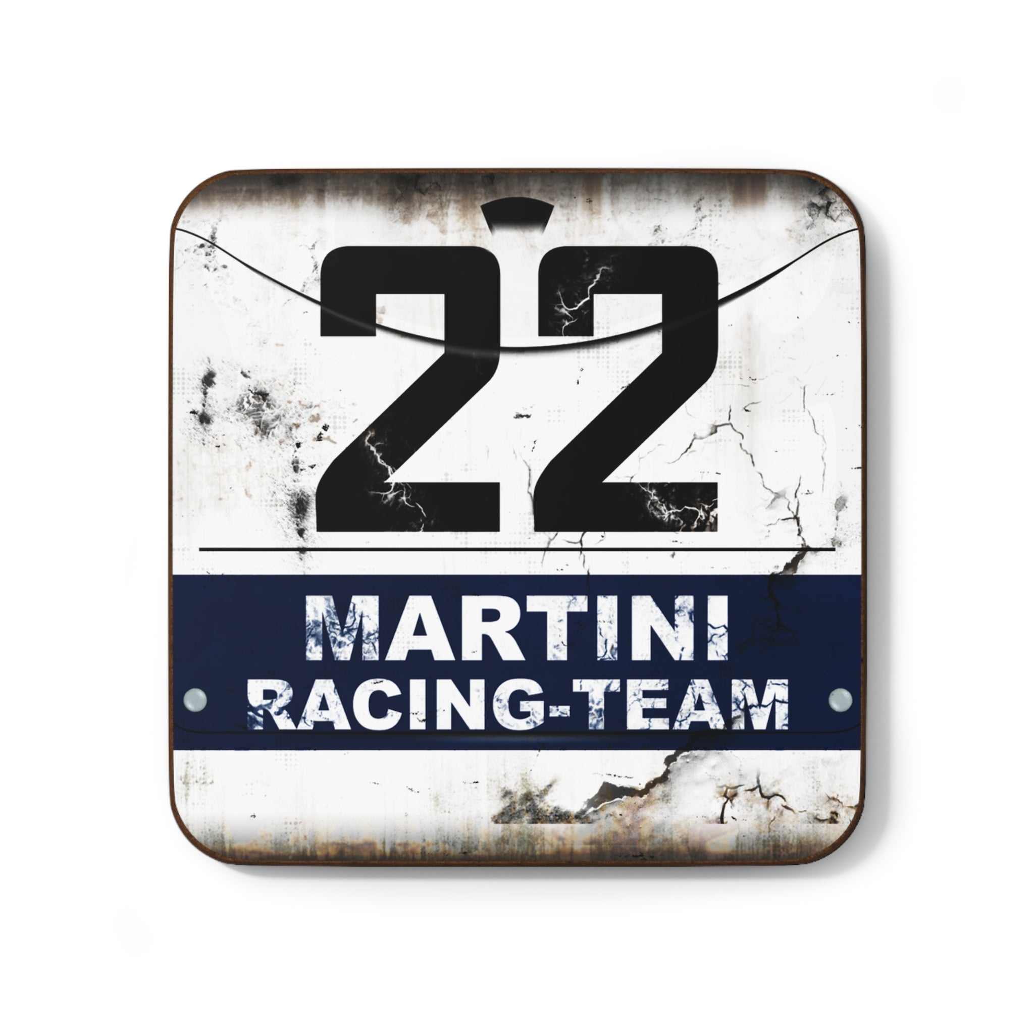 Martini Hardboard Back Coaster