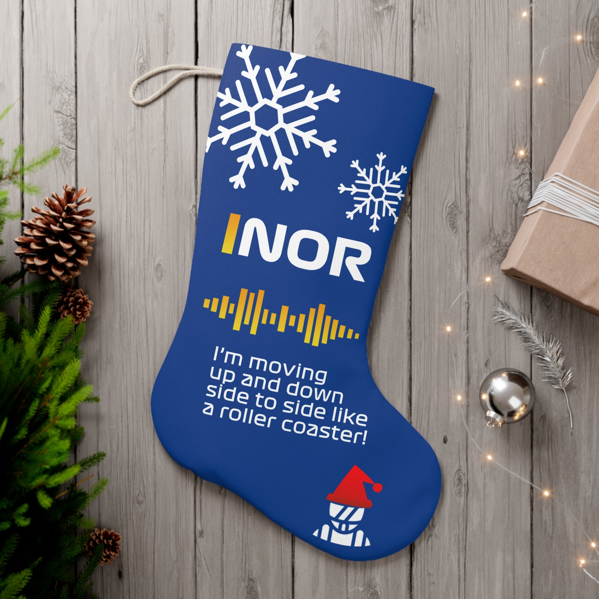 Norris Radio Message - Santa Stocking