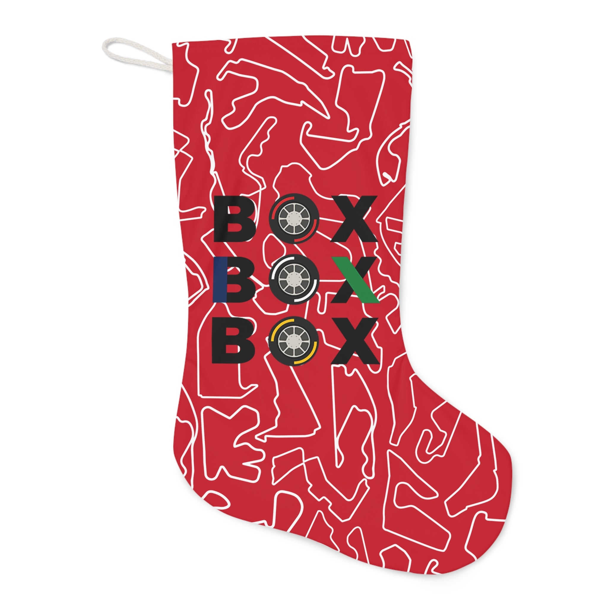 GP Box Box Box - Red Santa Stocking