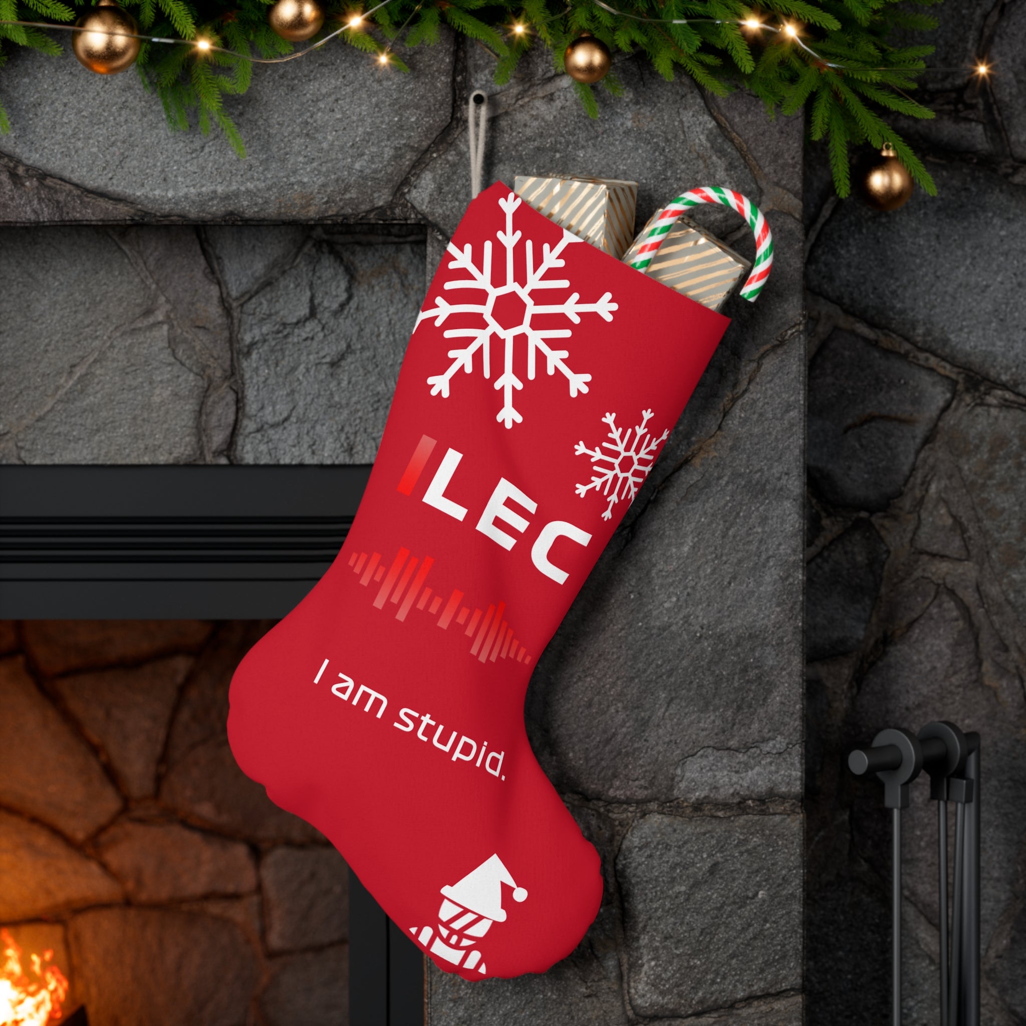 Leclrec Radio Message - Santa Stocking