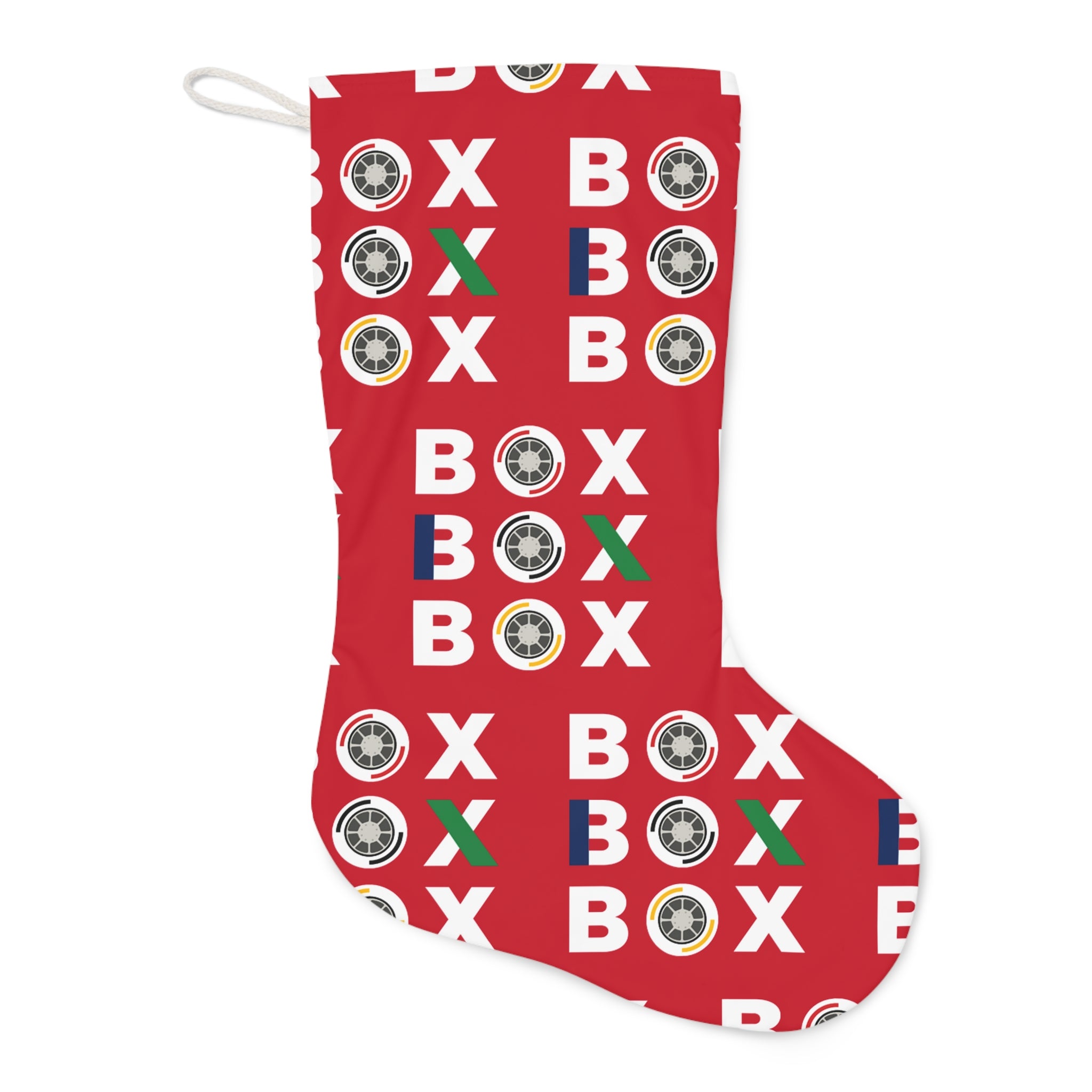 GP Box Box Box - Red Santa Stocking