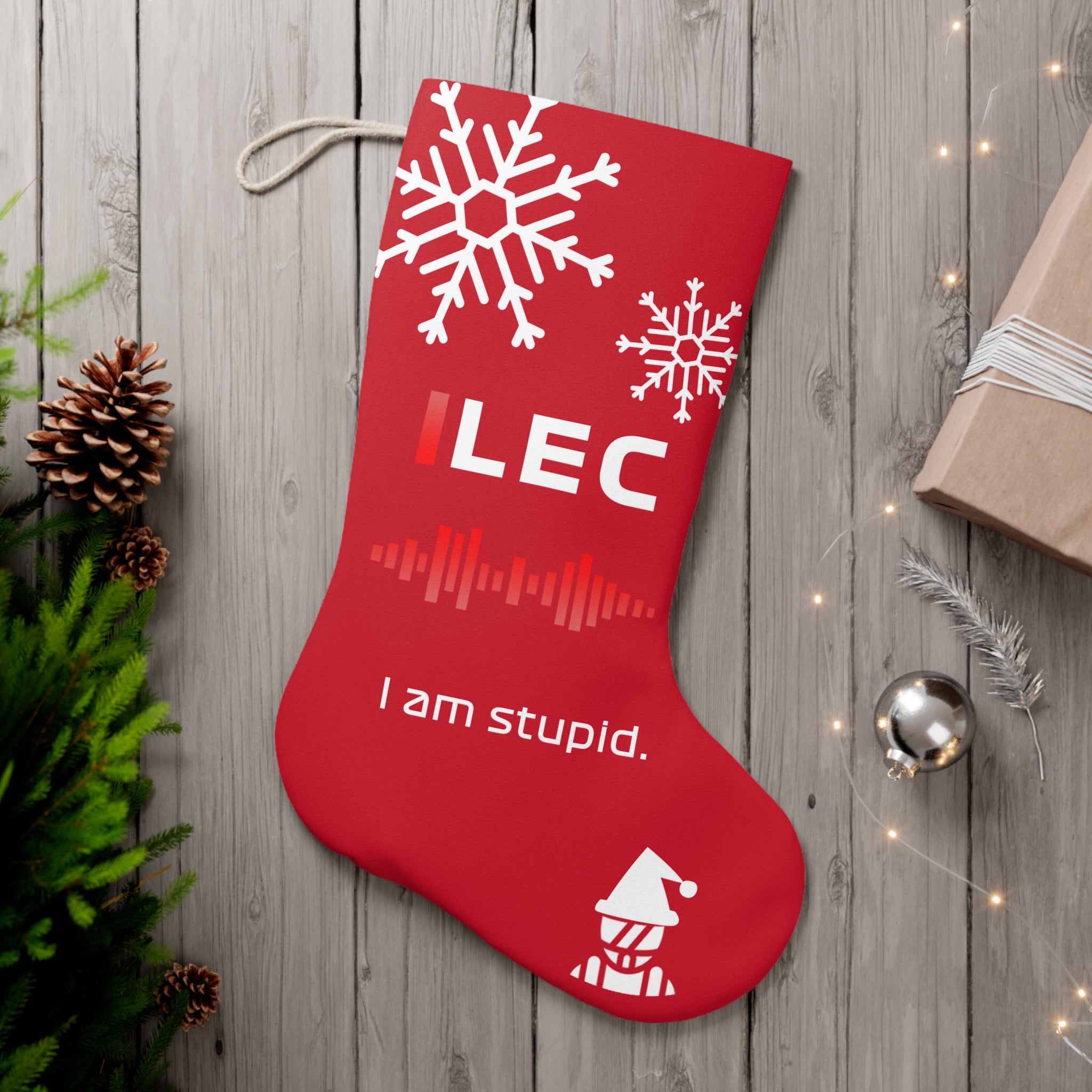 Leclrec Radio Message - Santa Stocking